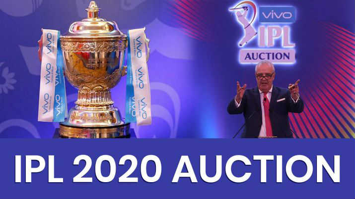 IPL 2020 Auction- Complete list of sold, unsold players with their Price & Team
