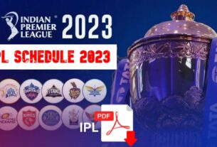 IPL 2023 Schedule: IPL Match Time Table, Date, Timing, Venue, Fixtures Free PDF Download