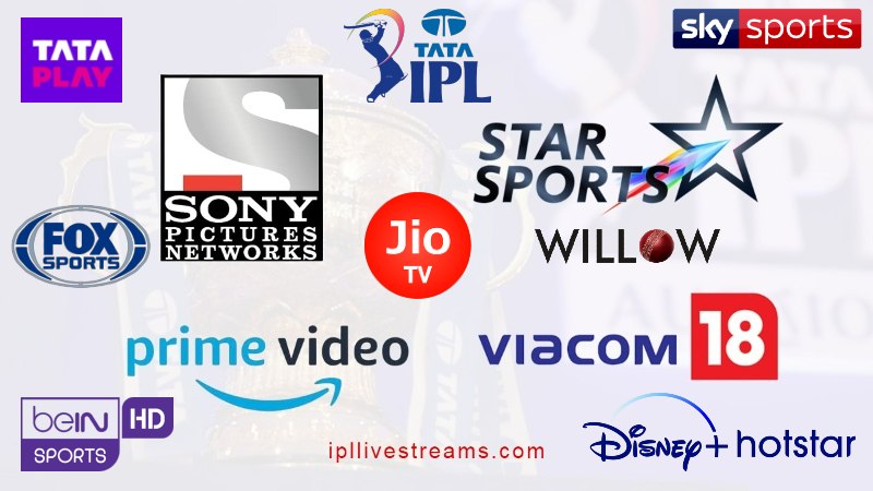 IPL Live Telecast & Broadcasting TV Channels List