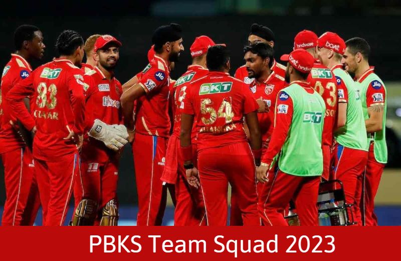 PBKS Team Squad 2023