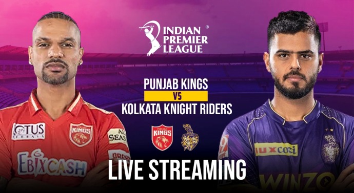 PBKS vs KKR Live Streaming - IPL Live Match