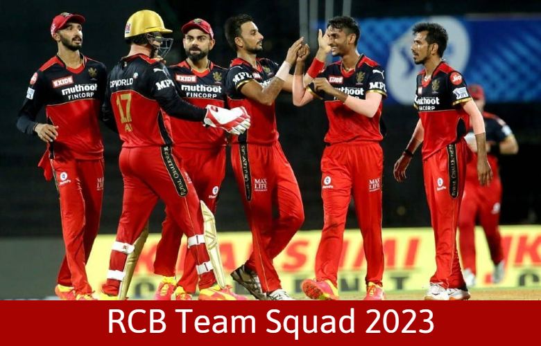 RCB TEam Squad- IPL Players