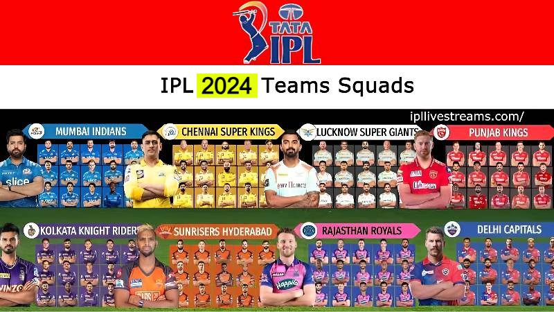 IPL 2024 Teams Squads: Full List of All 10 Teams Players, Captains & Price